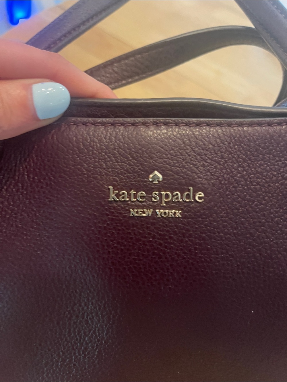 kate spade Brown Leather Structured Satchel - Picture 2 of 5